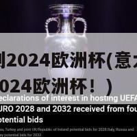 意大利2024欧洲杯(意大利将主办2024欧洲杯！)