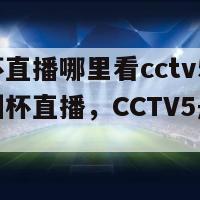 欧洲杯直播哪里看cctv5(观看欧洲杯直播，CCTV5是最佳选择)