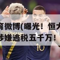 新浪体育微博(曝光！恒大外援保利尼奥涉嫌逃税五千万！)